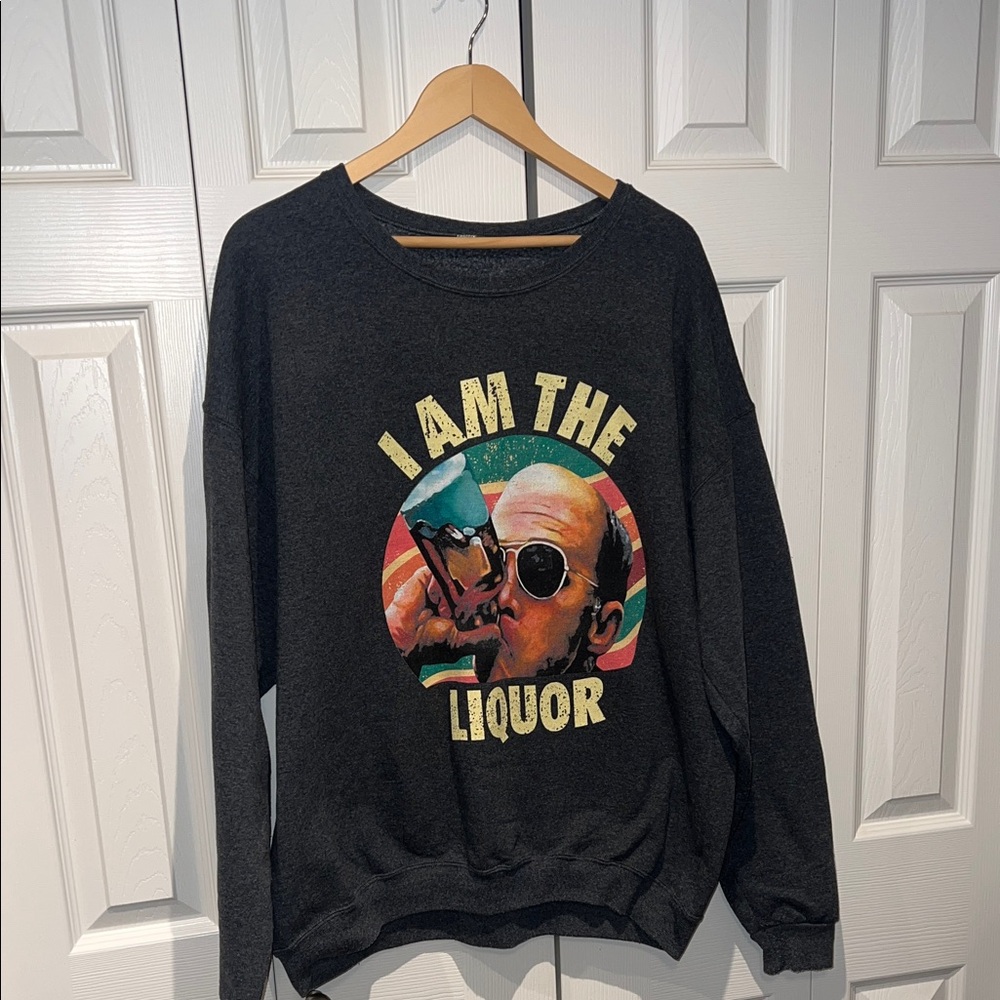 Graphic trailer park boys Mr. Lahey Black Sweater
